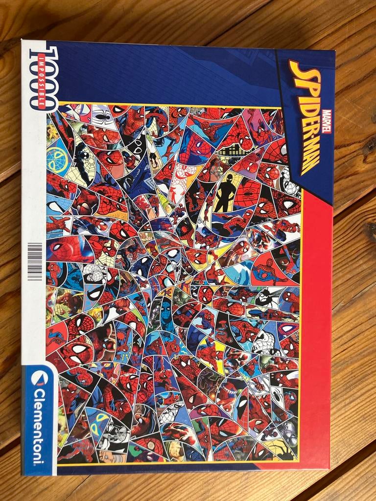 Marvel Spider-Man Impossible Legpuzzel 1000 stukjes, Ophalen of Verzenden, 500 t/m 1500 stukjes, Nieuw, Legpuzzel
