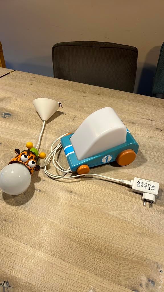 Twee lampen voor kinderkamer, Ophalen, Gebruikt