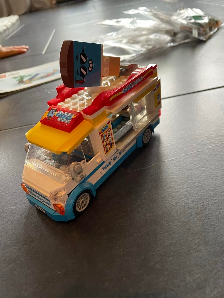 Lego City ijscowagen 60253, Kinderen en Baby's, Speelgoed | Duplo en Lego, Ophalen of Verzenden, Gebruikt, Complete set, Lego