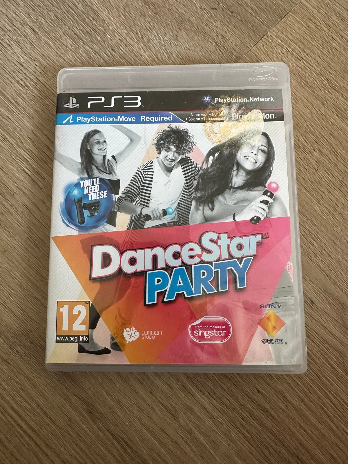 DanceStar Party PS3 - Dansgame met Move-ondersteuning, Muziek, Eén computer, Ophalen of Verzenden, Zo goed als nieuw