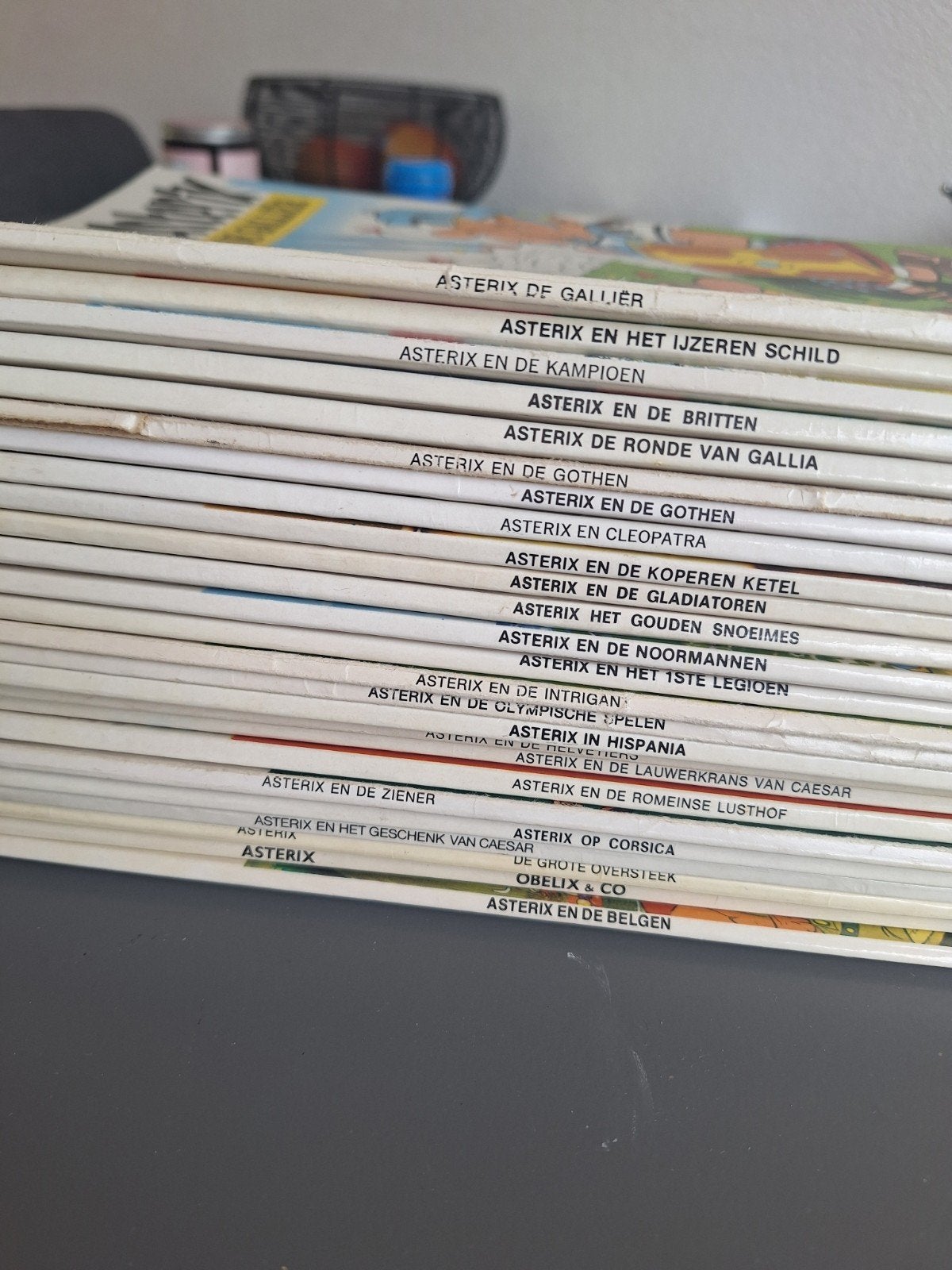 Grote collectie Asterix en Obelix stripboeken, Boeken, Stripboeken, Meerdere stripboeken, Ophalen, Gelezen
