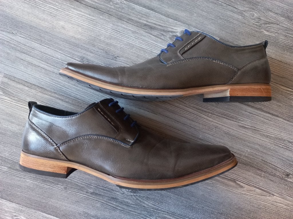 Prachtige herenschoenen leder maat 45, Berkelmans Sameiro, Overige kleuren, Ophalen of Verzenden, Zo goed als nieuw