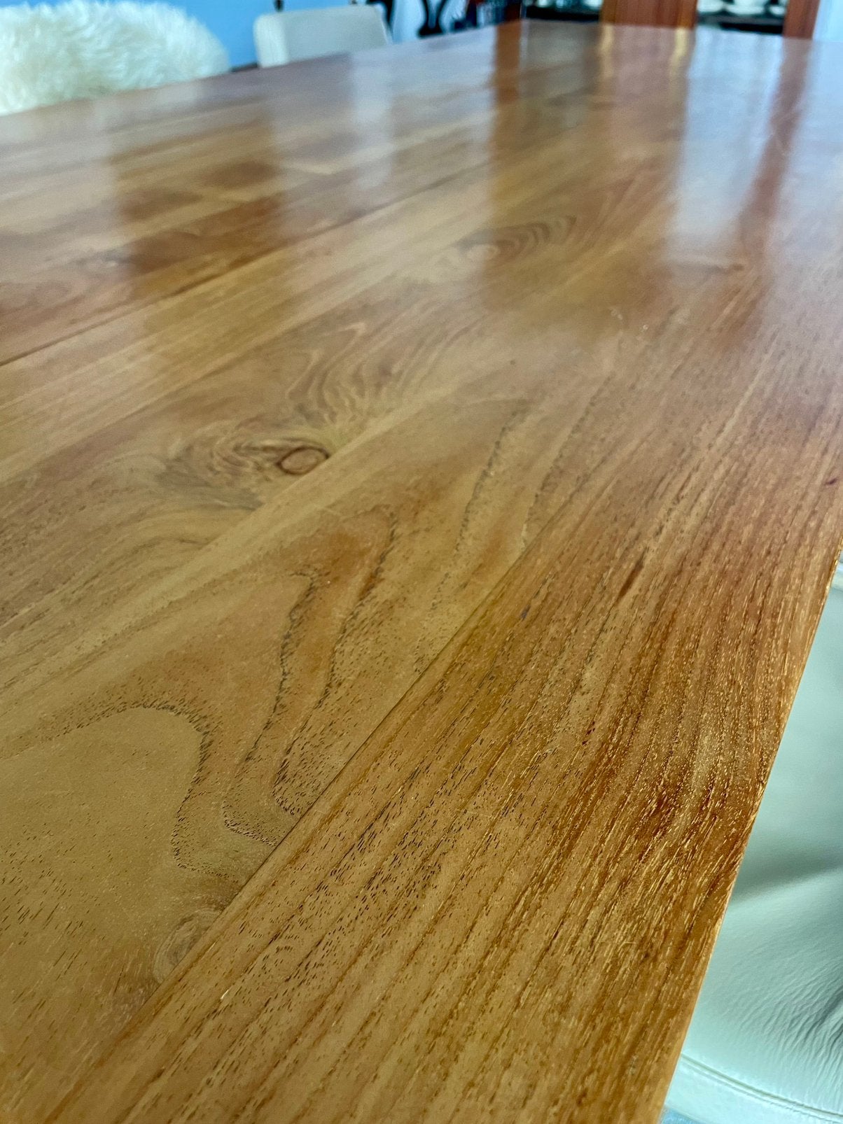 Foto 3 van Massief eiken eettafel 220 cm | Amsterdams maatwerk