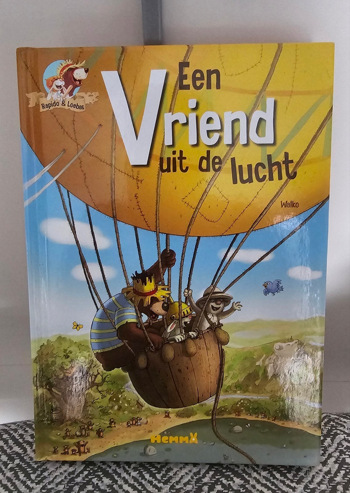 Nieuw kinderboek: Een Vriend uit de Lucht - Rapido & Loebas, Ophalen of Verzenden, Nieuw, Sabine Van Hambeeck, Fictie algemeen