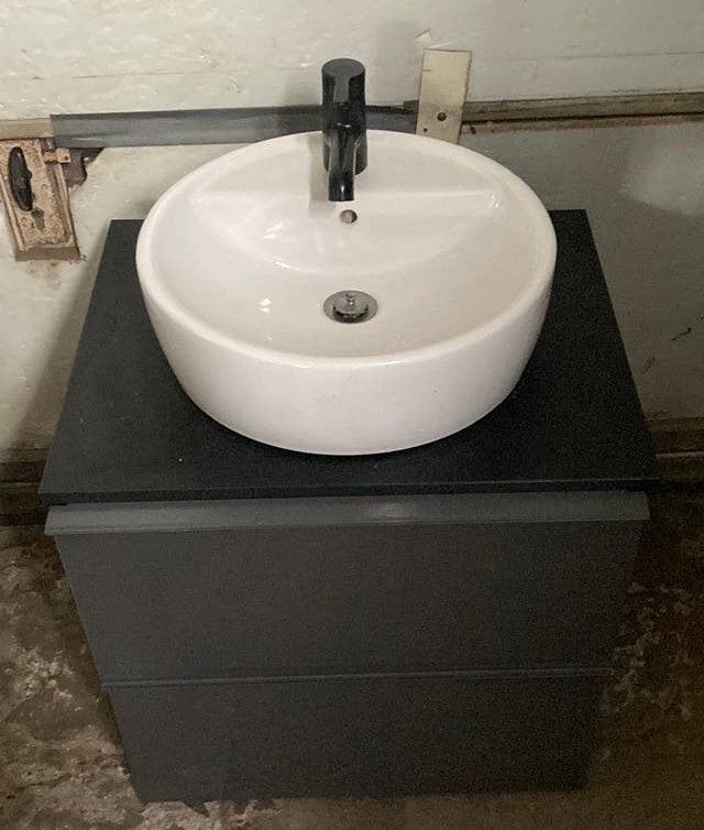 Wastafel te koop incl 2 lades., Ophalen