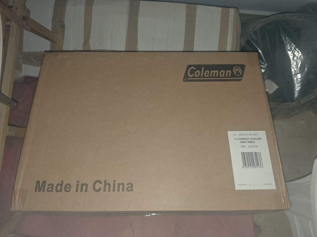 De Coleman Convoy koelbox, Caravans en Kamperen, Ophalen, Nieuw, Koelbox, Koelelement