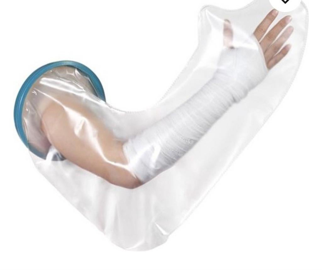 Douchehoes voor gehele arm, Ophalen