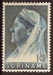 Suriname NVPH nr 176 postfris Koningin Wilhelmina 1936, Ophalen of Verzenden, Postfris