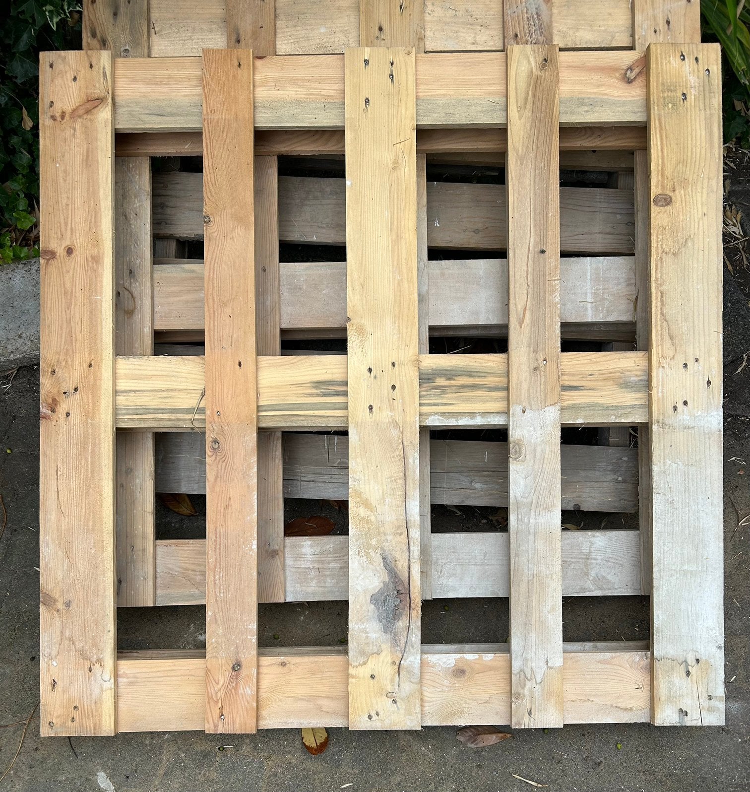 Drie pallets gratis ophalen, Ophalen, Gebruikt, 50 mm of meer, Pallet