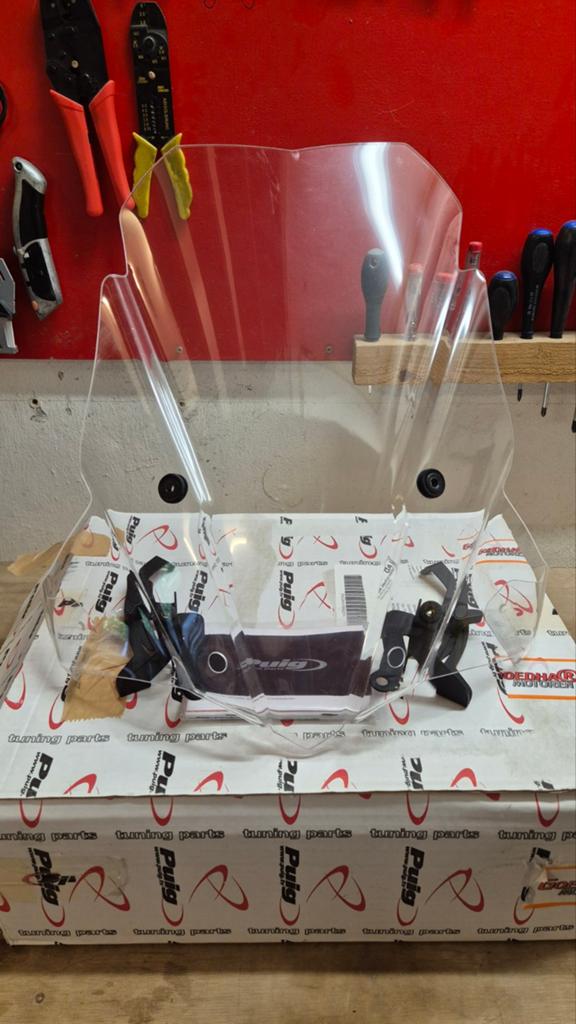 Puig Touring Windscherm Triumph Tiger 800 (15-), Ophalen of Verzenden, Gebruikt