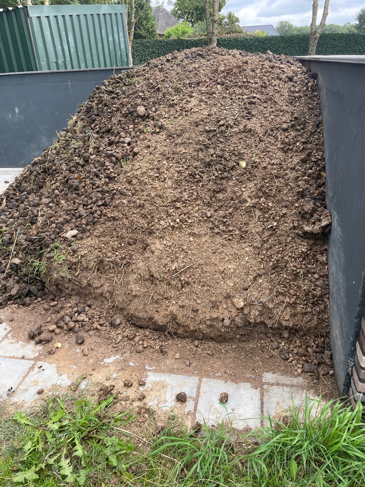 Verse paardenmest voor tuin en moestuin, Ophalen, Mest