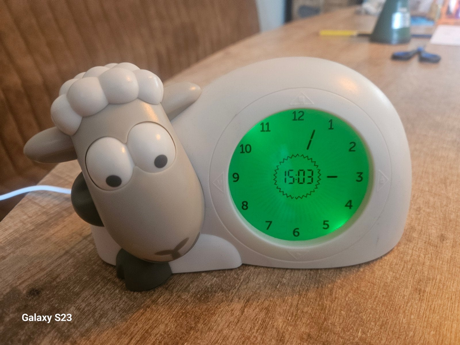 Zazu Schaap Slaaptrainer Z.G.A.N., Ophalen, Met verlichting, Wit, Zo goed als nieuw