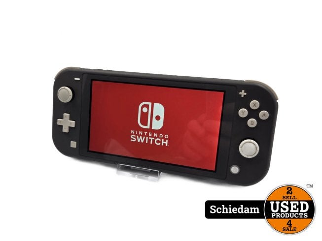 Nintendo Switch Lite Grijs 32GB met oplader, Nintendo, Gebruikt, Support@nintendo.com, 11-1 Hokotate-cho, Kamitoba, Minami-ku
Kyoto 601-8501
Japan