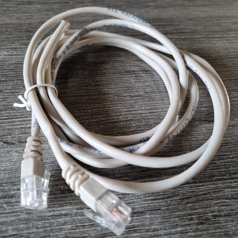 Telefoonkabel voor analoge en digitale signalen (ISDN/xDSL), Telecommunicatie, ISDN en ADSL, Ophalen of Verzenden, Gebruikt, Overige typen