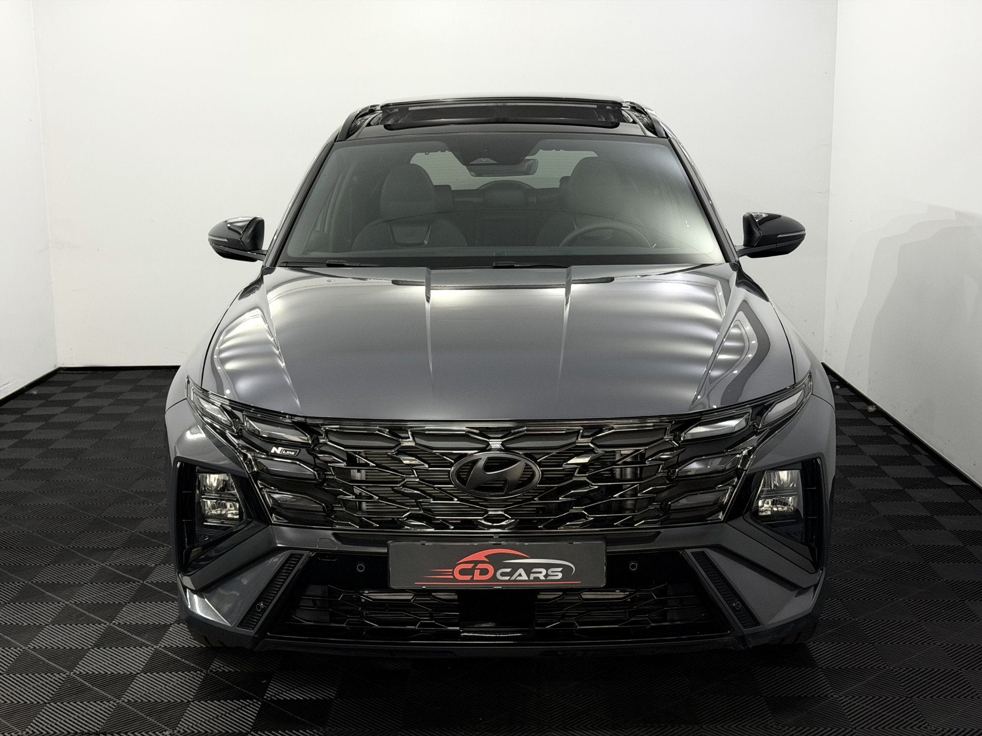 Hyundai Tucson 1.6 T-GDI PHEV Premium N-line Sky 4WD Pano, H, Auto's, Gebruikt, 4 cilinders, Leder en Stof, Bedrijf
