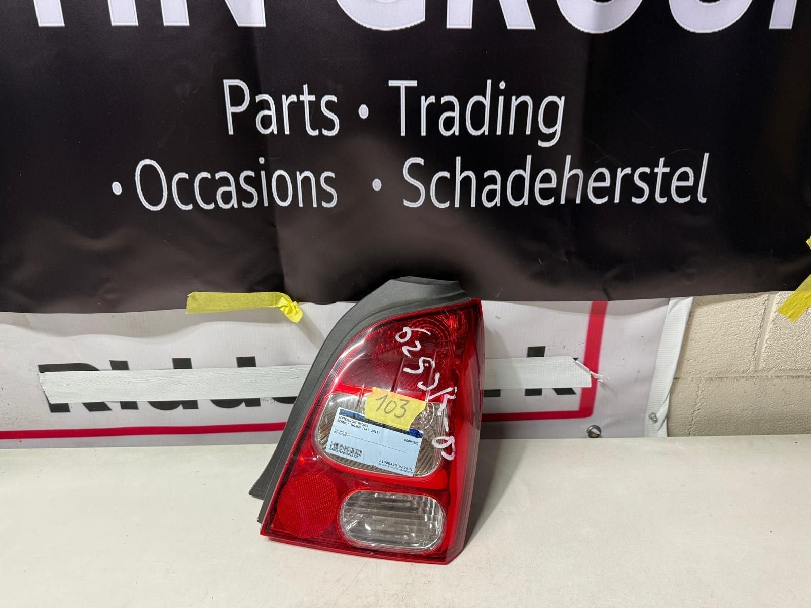 Renault Twingo Achterlicht Rechts, Auto-onderdelen, Verlichting, Gebruikt, -, -, Ophalen of Verzenden