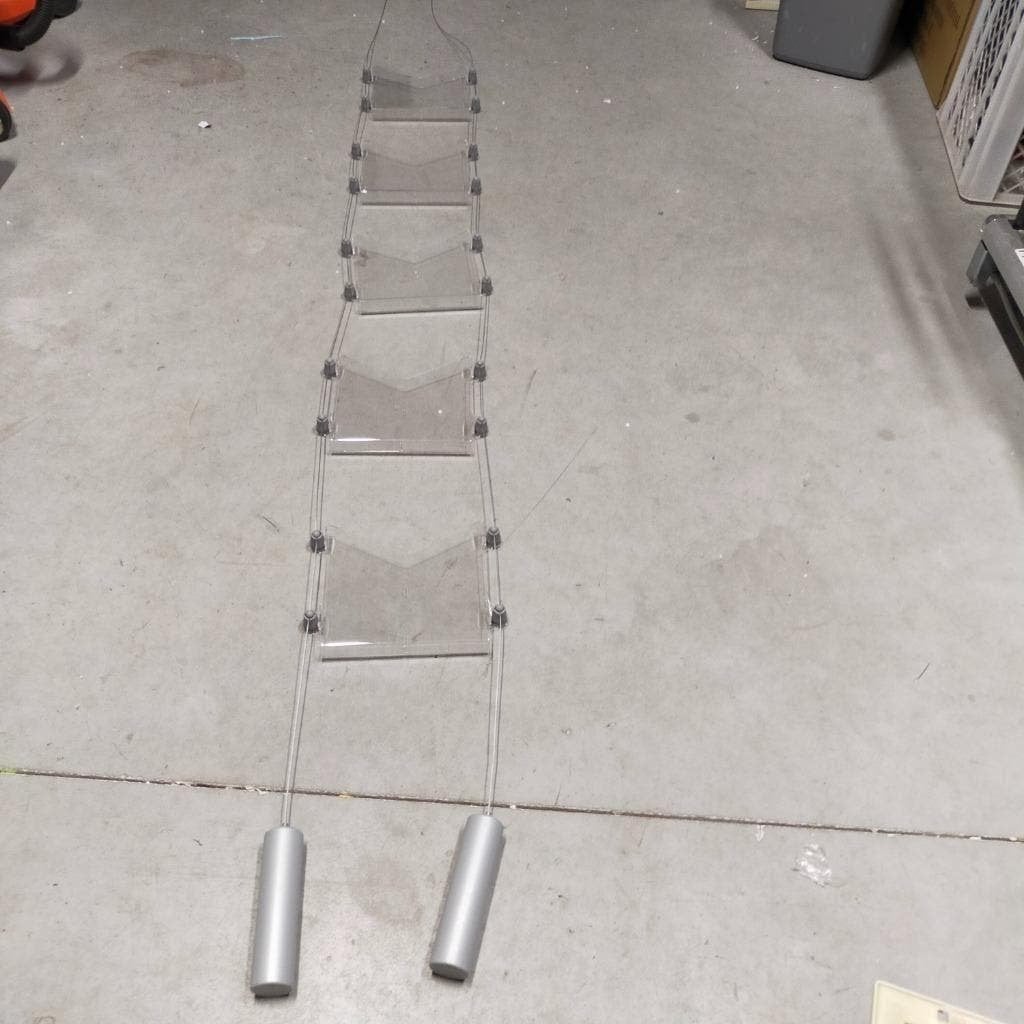 Folderhanger - Informatiehanger - 5 vakken onder elkaar, Ophalen, Gebruikt