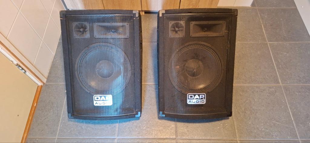 DAP Audio MCM-12 Vloermonitor - Set van 2, Audio, Tv en Foto, Luidsprekers, Ophalen