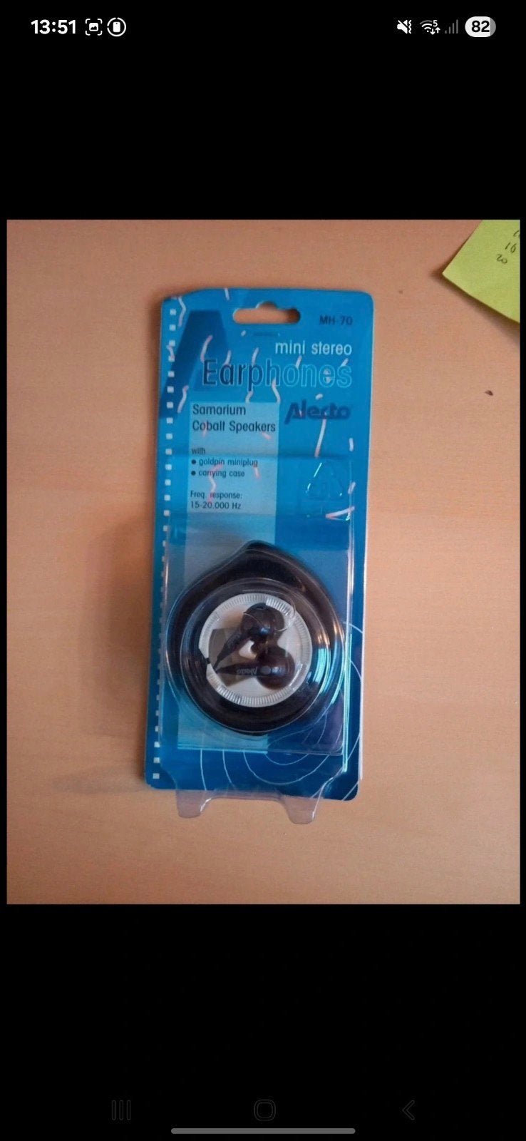 Nieuwe Alecto MH-70 Mini Stereo Bedrade Oordopjes, Overige merken, In-ear, Nieuw, Ophalen of Verzenden