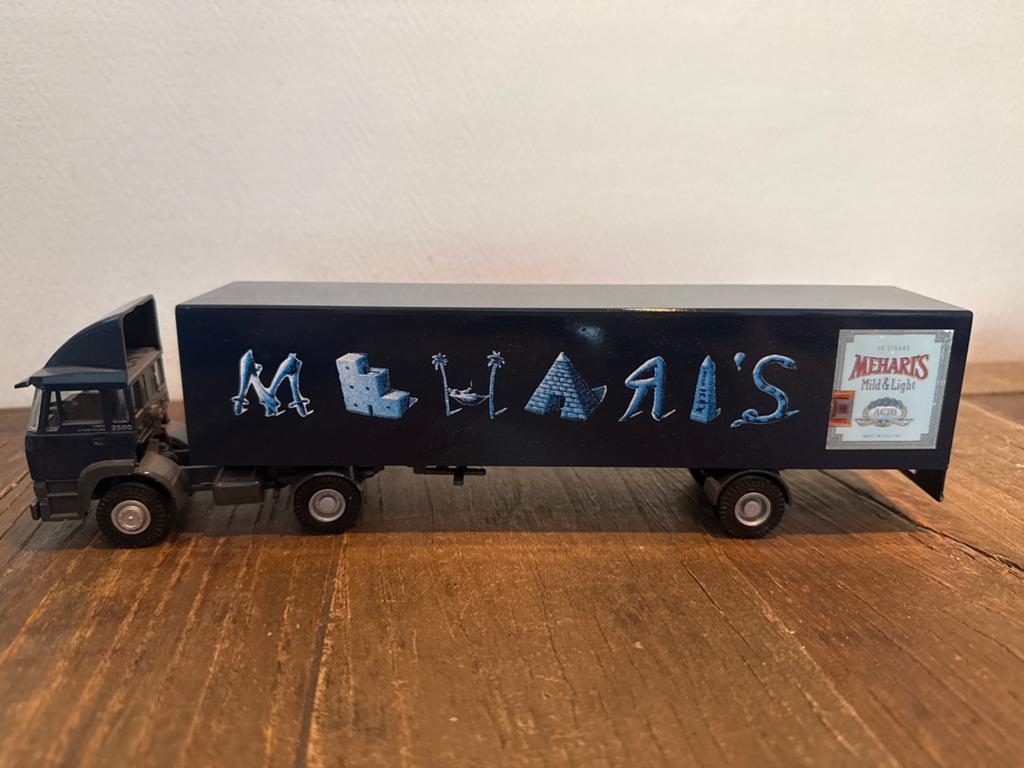 Lion Toys - Mehari's vrachtwagen model (1:50), Ophalen of Verzenden, Zo goed als nieuw, Bus of Vrachtwagen, Lion Toys
