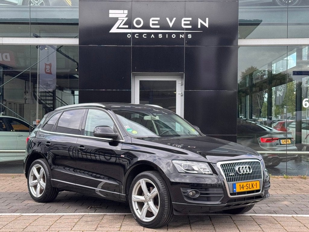 Audi Q5 2.0 TFSI quattro Pro Line nieuwe APK bij aflevering!, Auto's, Audi, Automaat, Gebruikt, Zwart, 4 cilinders