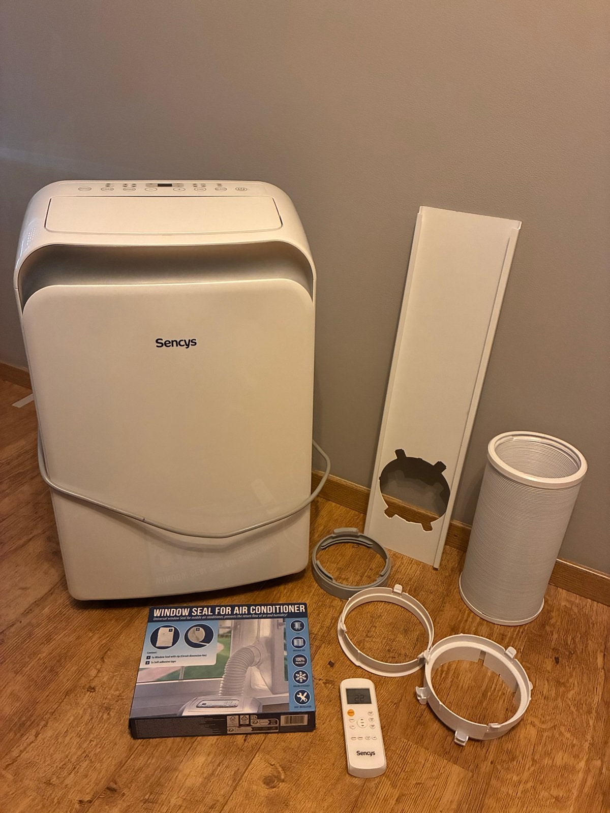 Sencys Mobiele Airco 9000 BTU, Witgoed en Apparatuur, Airco's, Ophalen, Minder dan 60 m³, Timer, 3 snelheden of meer
