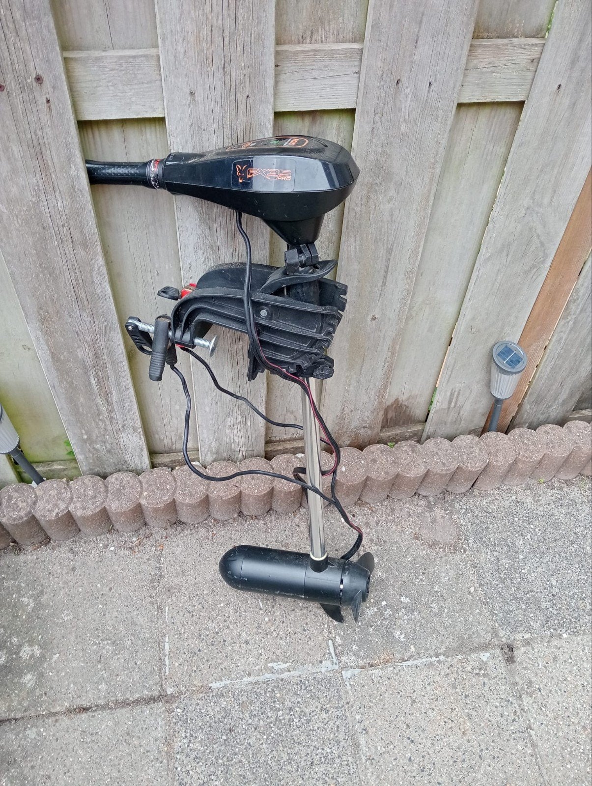Fox Electric Outboard 12V 35lbs Trolling Motor, Watersport en Boten, Ophalen of Verzenden, Gebruikt