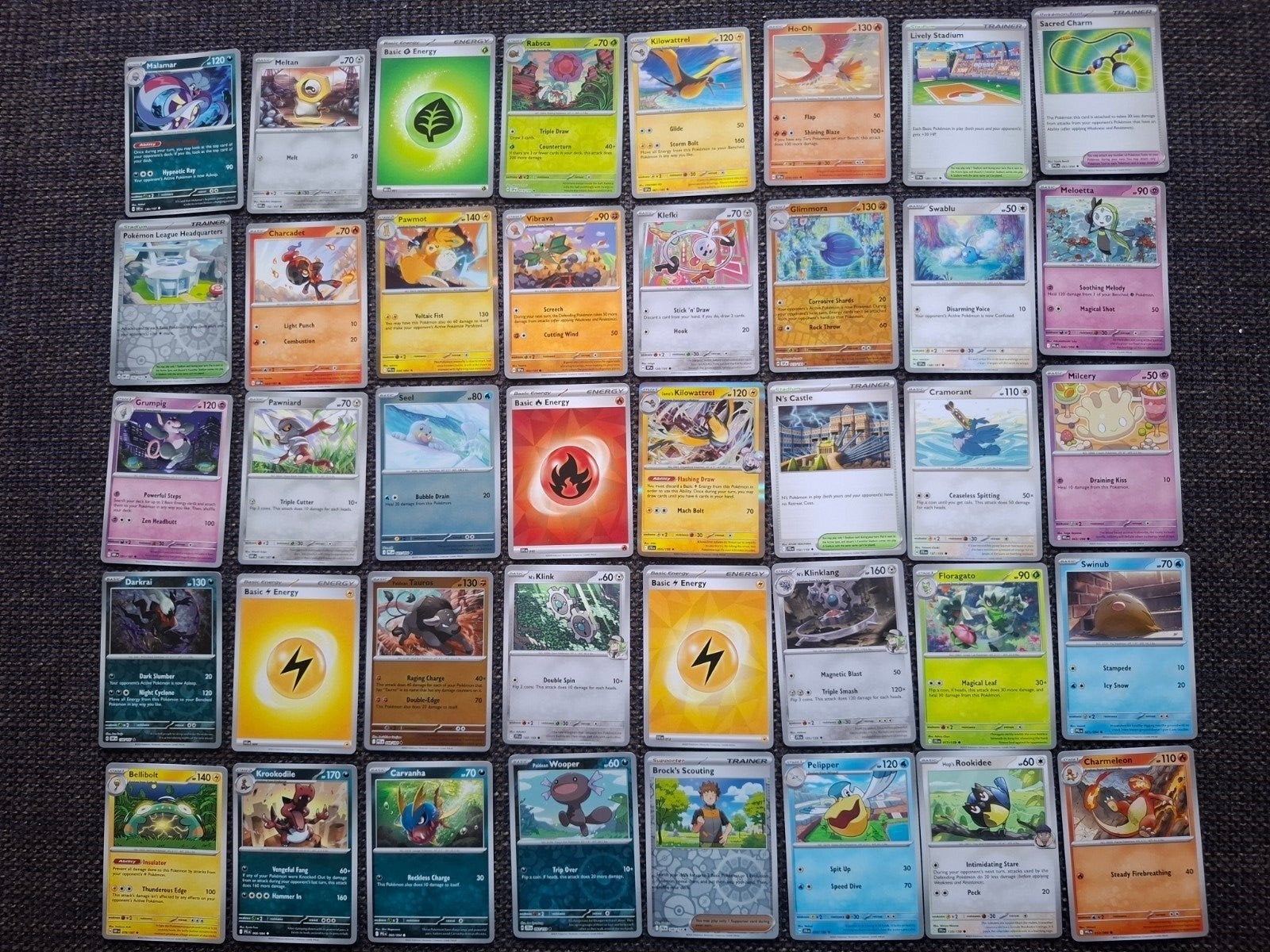 Pokemon bulk (Engels en japans) 1 cent per stuk, Ophalen of Verzenden, Zo goed als nieuw, Meerdere kaarten