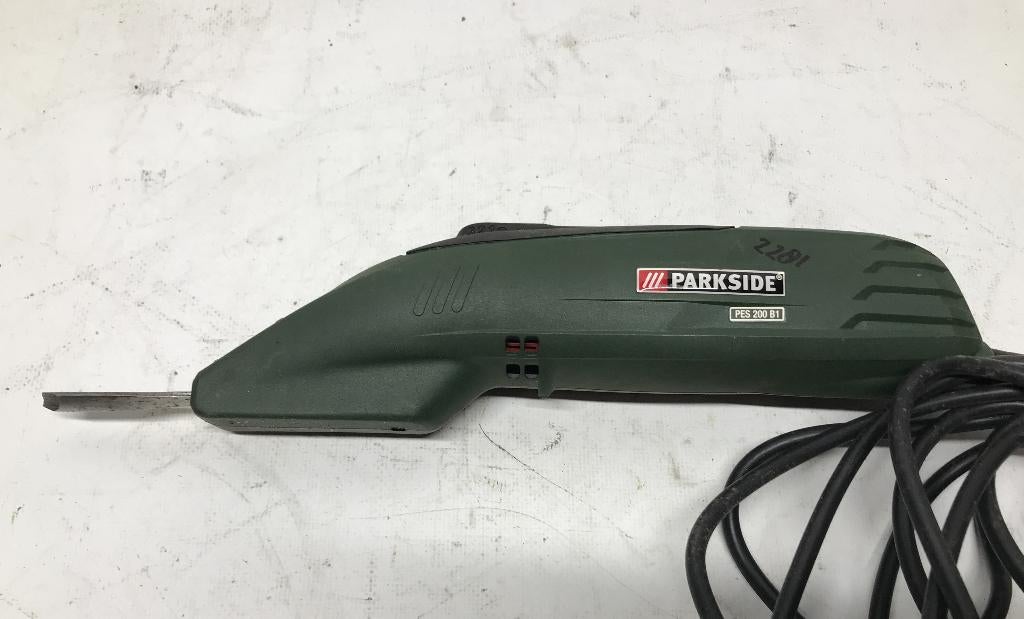 Elektrische schaaf, Parkside, PES 200 B1, 230 volt, Ophalen of Verzenden, Gebruikt, Elektrisch