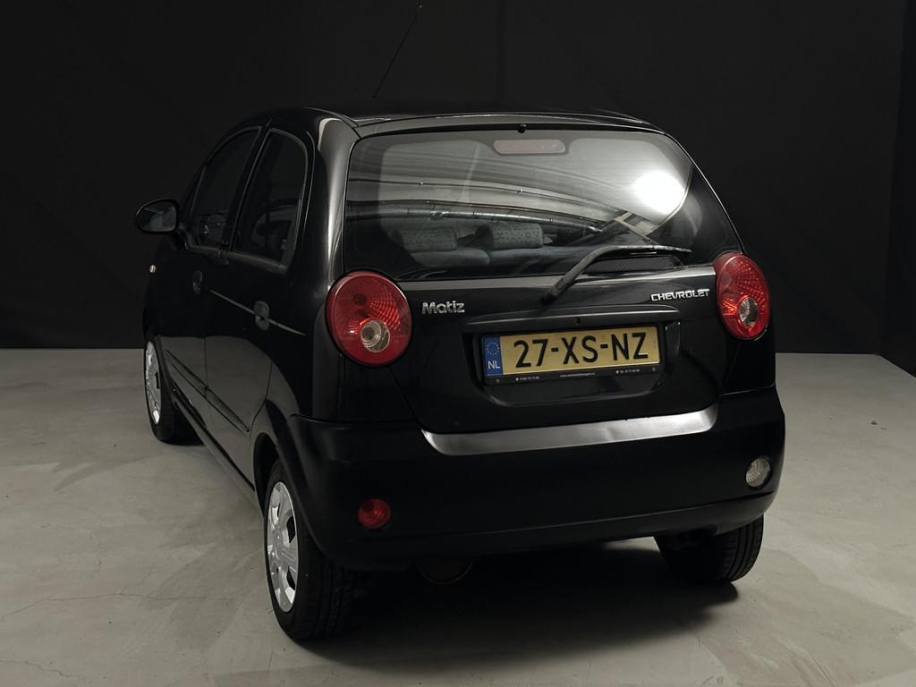 Chevrolet Matiz 0.8 Pure *zuinig*leuk* (bj 2007), Voorwielaandrijving, Gebruikt, Zwart, Origineel Nederlands