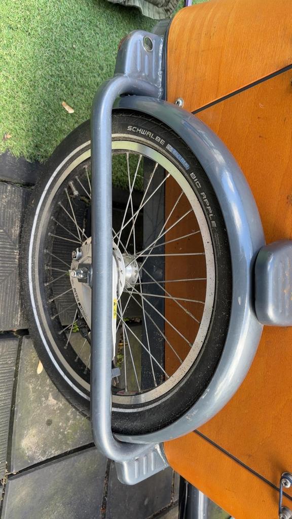 Babboe bakfiets, Fietsen en Brommers, Fietsen | Bakfietsen, 4 kinderen of meer, Gebruikt, Huif, Ophalen