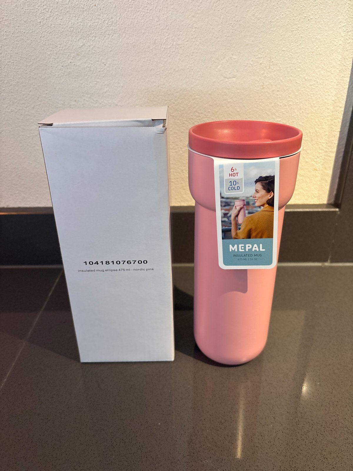 Nieuwe Mepal thermos beker - Nordic Pink, Overige typen, Nieuw, Ophalen of Verzenden, Roze