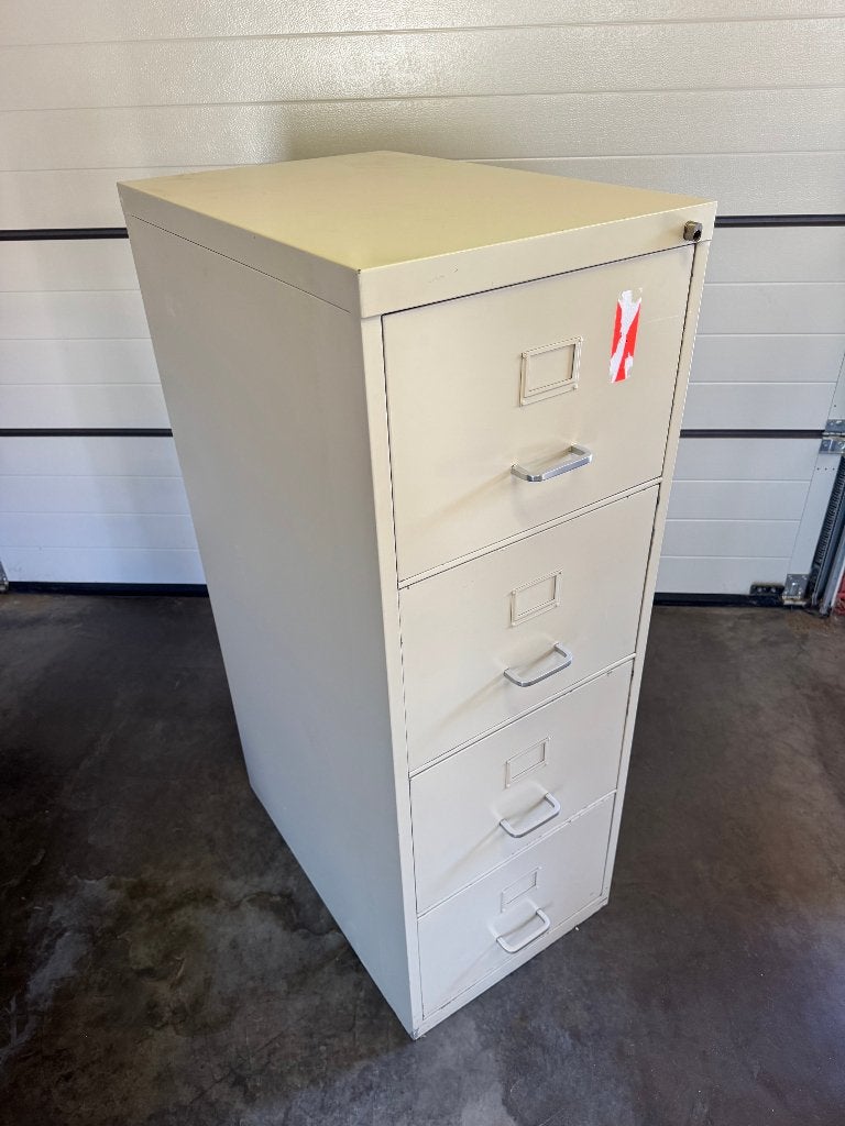 Vintage metalen archiefkast, Ophalen, Minder dan 50 cm, Gebruikt, 100 tot 150 cm