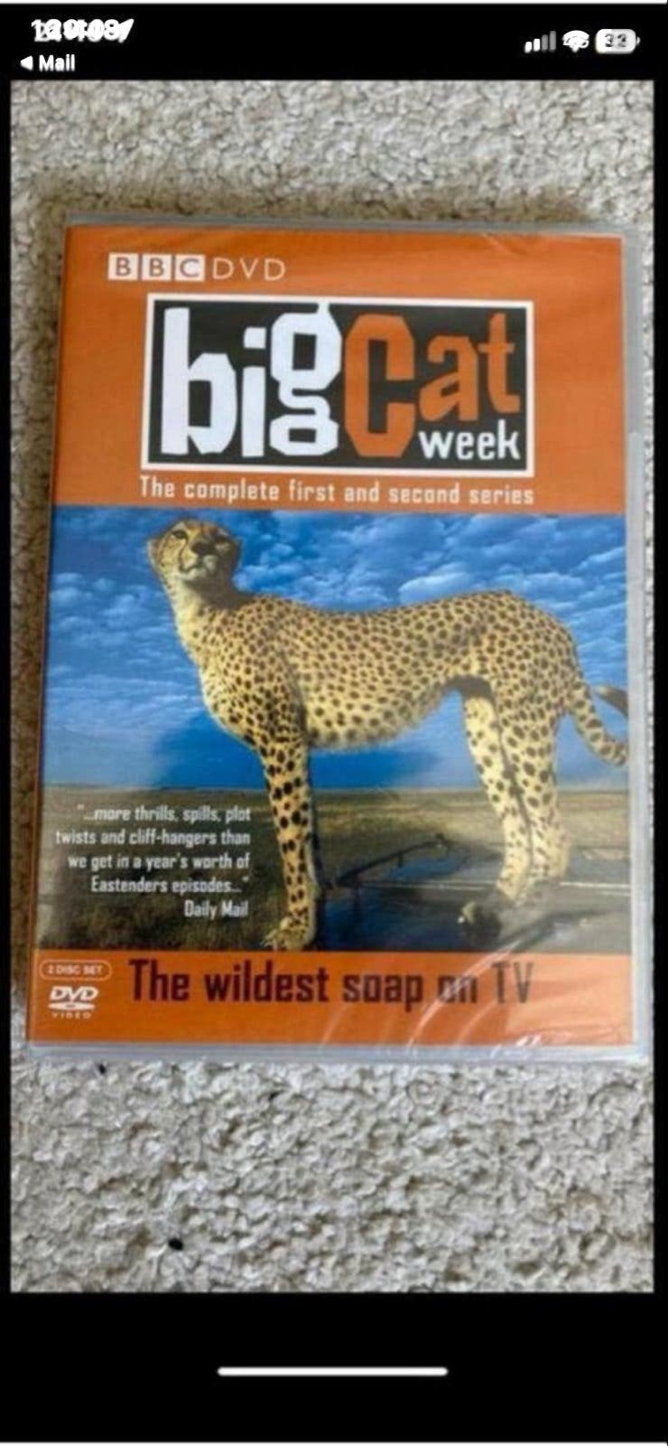 Big Cat Week - The complete first and second series DVD, Cd's en Dvd's, Alle leeftijden, Nederlands, Ophalen of Verzenden, Gebruikt