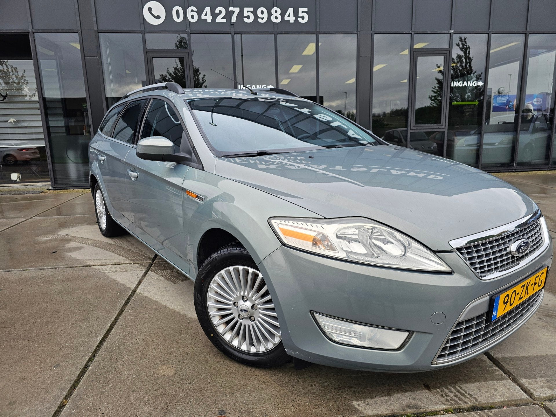 Ford Mondeo Wagon 1.6-16V Titanium - Clima - Cruise - Electr, Auto's, 1596 cc, Gebruikt, Zwart, 4 cilinders
