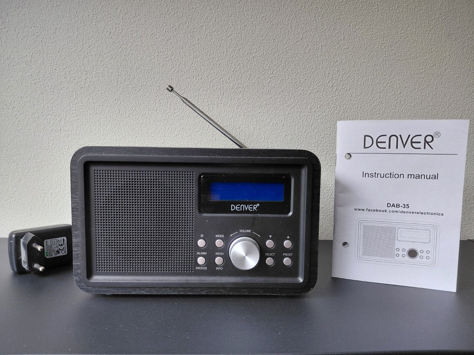 Radio Denver DAB-35, Ophalen of Verzenden, Zo goed als nieuw, Radio