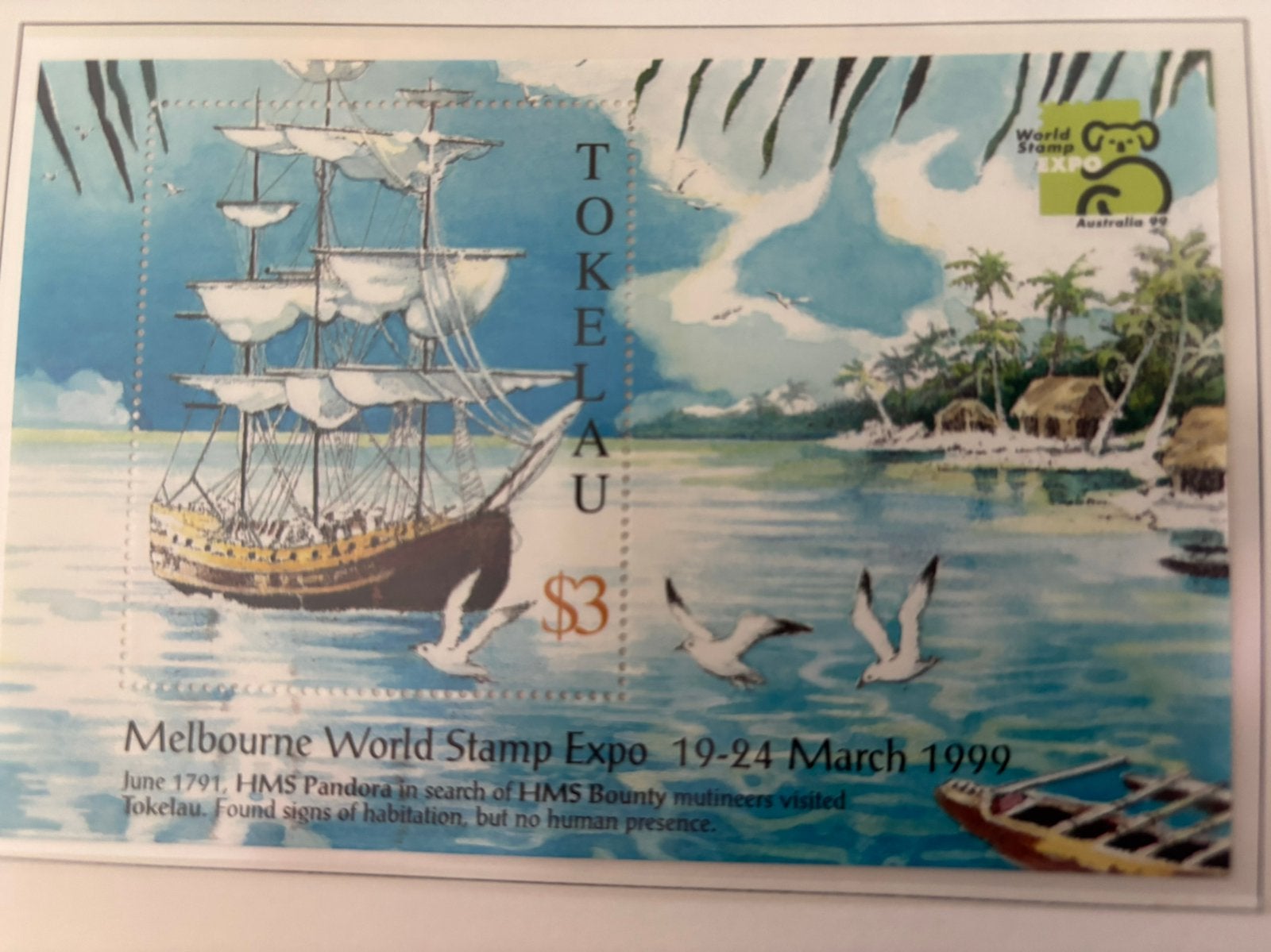 Schip,Tokelau-Eilanden 1999, Ophalen of Verzenden, Postfris