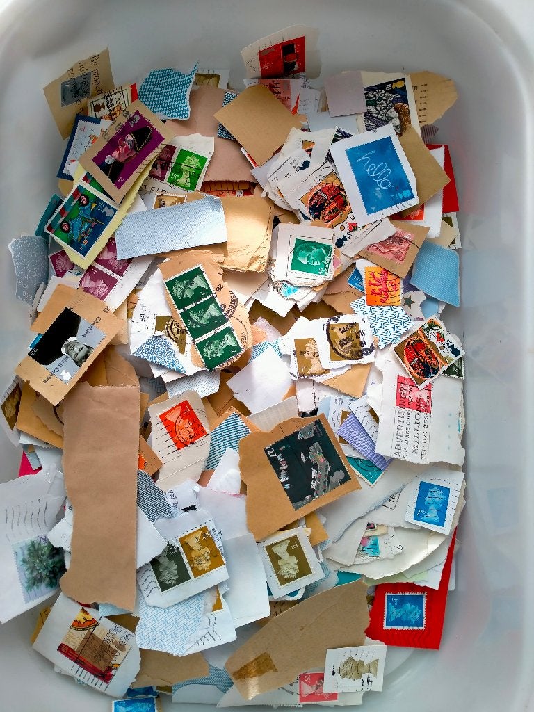 Doos met 5 kg kilowaar kantoorpost Engeland, Verzenden