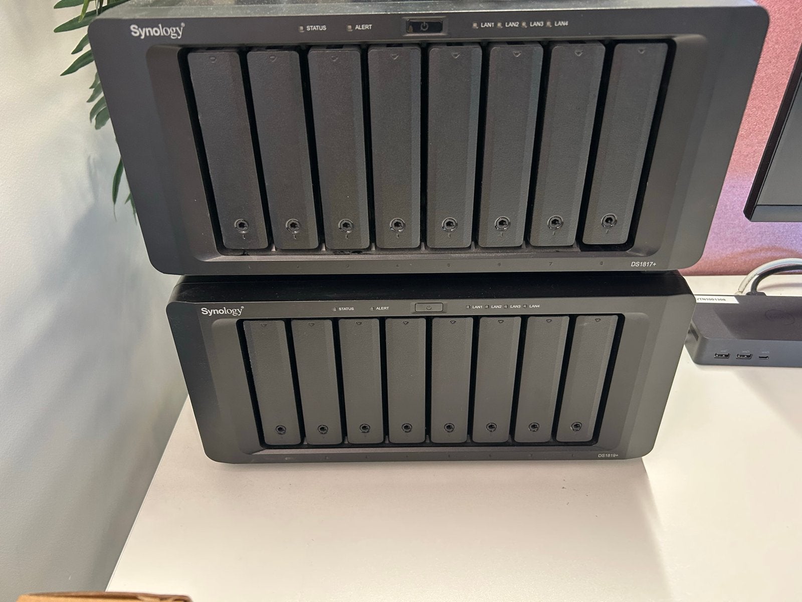 Synology NAS met 10Gbit adapters en 10TB schijven, Ophalen, Intern, Gebruikt, Server
