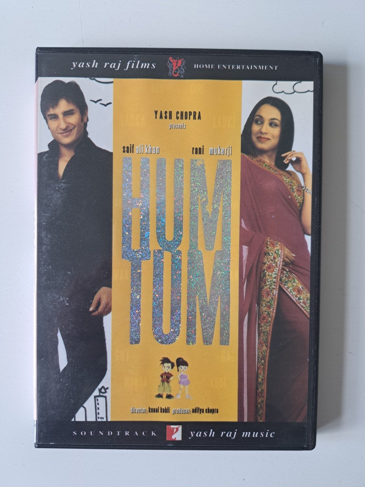 Hum Tum (DVD) - Romantische komedie, Alle leeftijden, Nederlands, Romantische komedie, Inclusief doosje