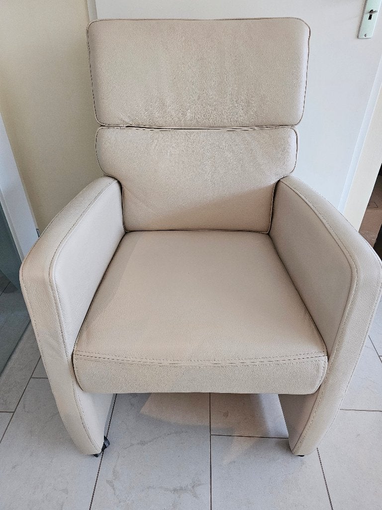 Stoelen, Huis en Inrichting, Stoelen, Gebruikt, Vier, Leer, Overige kleuren, Ophalen