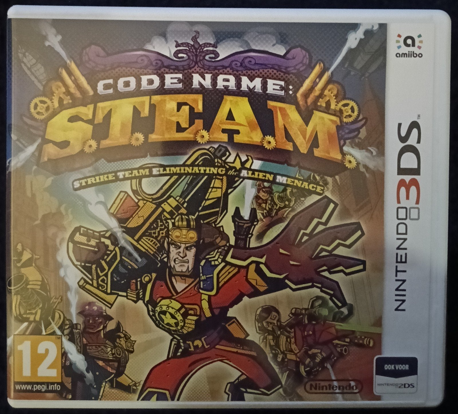 Code Name Steam n3ds, 1 speler, Racen en Vliegen, Ophalen of Verzenden, Zo goed als nieuw