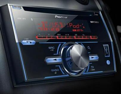 PIONEER FH-X700BT met bluetooth functie&varable LCD kleur, Ophalen of Verzenden, Zo goed als nieuw