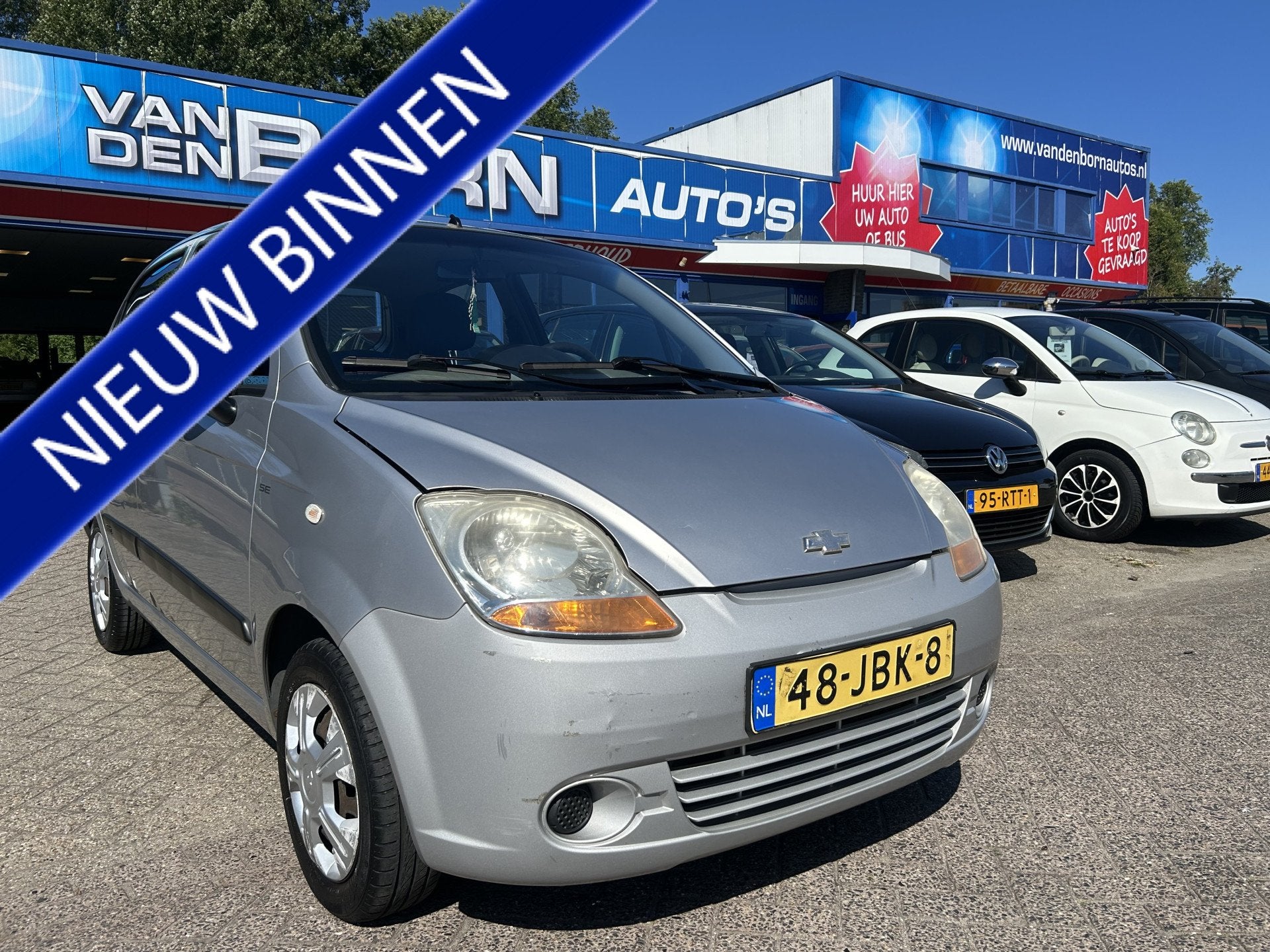 Chevrolet Matiz 0.8 Style 107.000 Km APK 02-2027 Geinig voor, Auto's, Chevrolet, Voorwielaandrijving, Stof, Gebruikt, Metallic lak