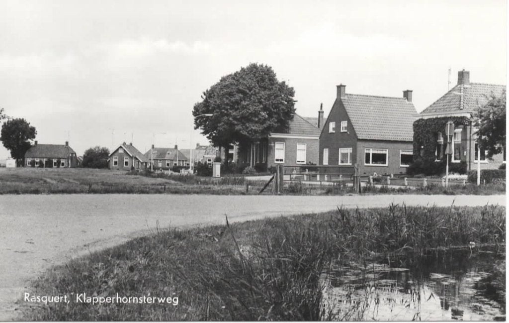 Ansichtkaart Rasquert, Klapperhornsterweg, Ophalen of Verzenden, 1960 tot 1980, Ongelopen, Groningen