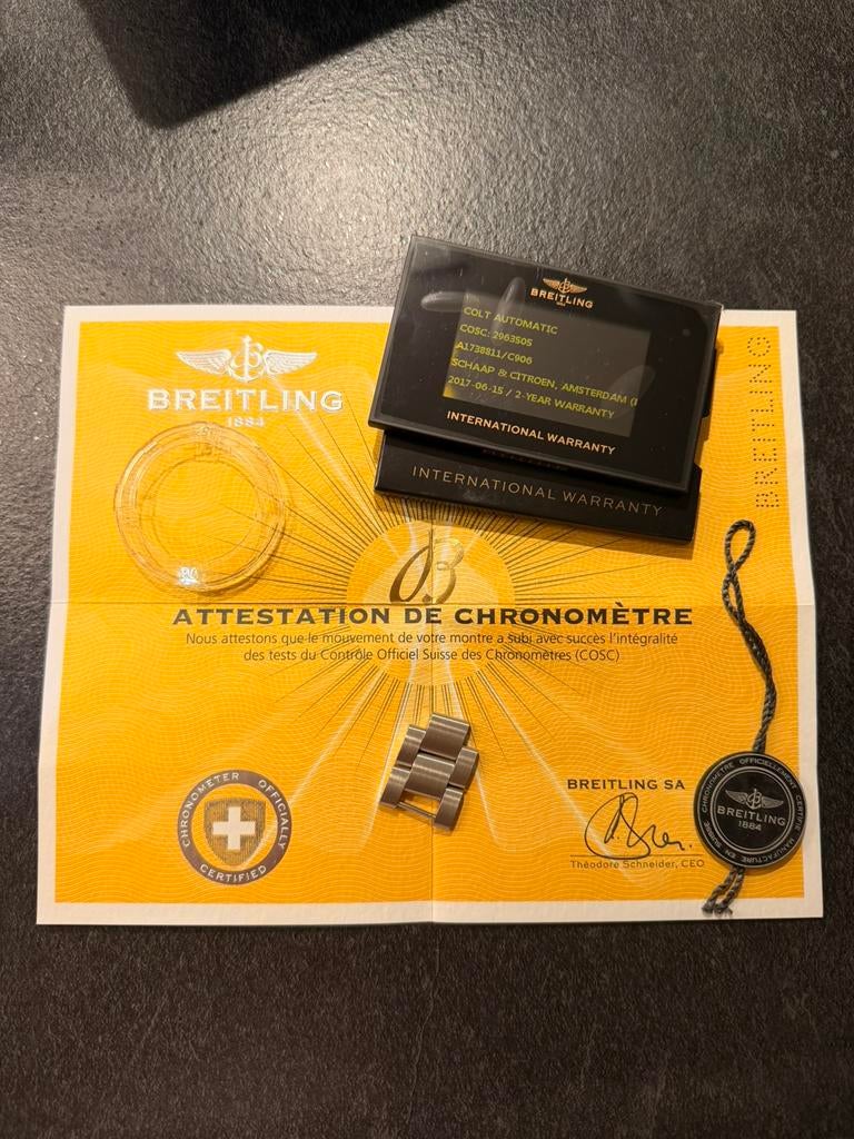Breitling accesoires, Ophalen, Staal, Breitling, Onbekend