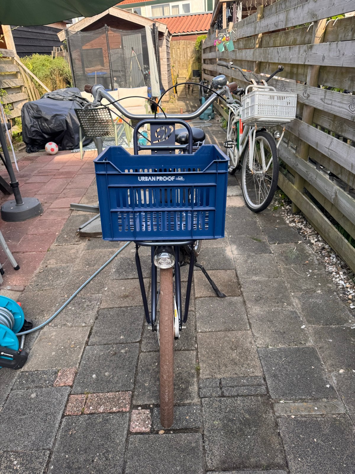 Vogue Elite Plus Damesfiets met voordrager, Gebruikt, Versnellingen, 50 tot 53 cm, Trommelrem