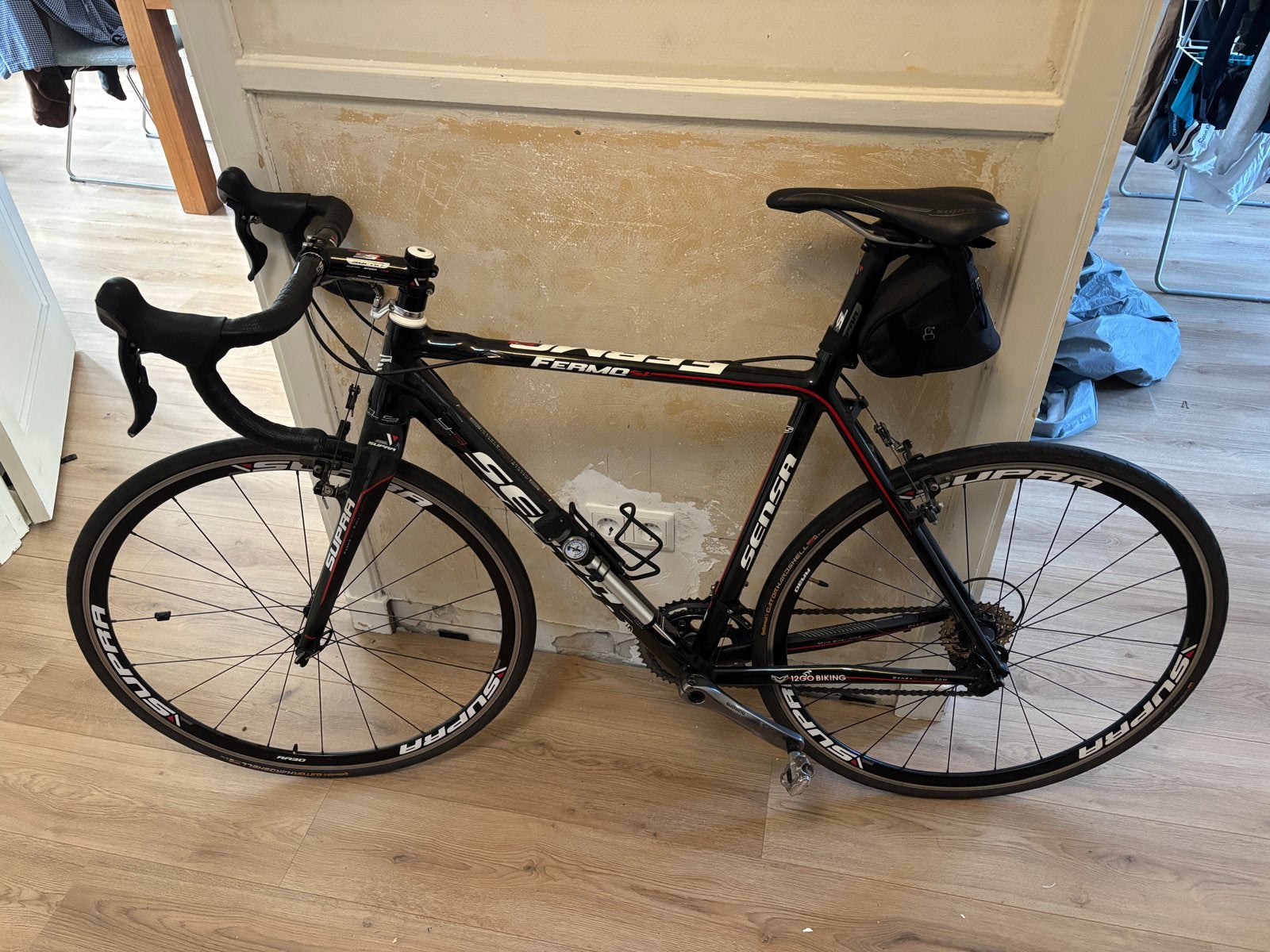 Sensa Fermo SL racefiets Ultegra maat 56, 28 inch, Gebruikt, Velgrem, Aluminium