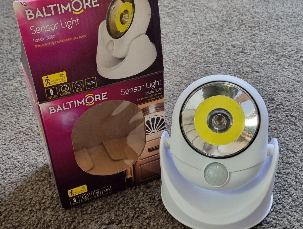 BALTIMORE SENSORE LIGHT -> NIEUW IN VERPAKKING, Tuin en Terras, Buitenverlichting, Ophalen, Zonne-energie, Bewegingssensor, Minder dan 50 watt
