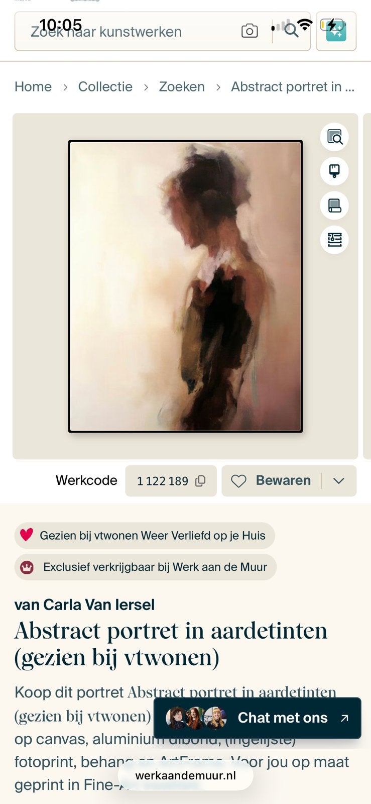 Fotobehang, Werk aan de Muur, VT wonen, Carla van Iersel, Ophalen